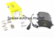 Колодки VW T5 03-/T6 09-- (Lucas) Q+ задние с датчиками и пружинками TEXTAR