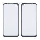 Стекло тачскрина с OCA плёнкой для Oppo A32/ A53/ A54 (2020) чёрное с олеофобным покрытием, закалённое