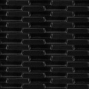 3D панель самоклеюча кладка чорна 700х770х7мм (038) SW-00000303