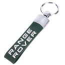 Брелок з гумовим ремінцем зелений RANGE ROVER (Резин. рем. RR)