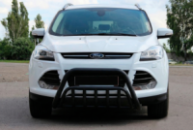 Кенгурятник WT002 Black (нерж.) для Ford Kuga/Escape 2013-2019 гг