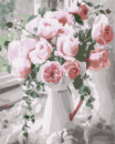 Картина за номерами «Букет ніжних троянд» 40х50см