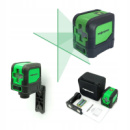 Лазерный уровень, 2 линии, 1H/1V (зеленый луч) PROTESTER LL102G