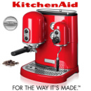 Кофеварка KitchenAid Espresso Artisan 5KES2102EER, красная