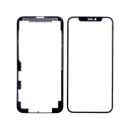 Стекло тачскрина с OCA плёнкой для Apple iPhone 11 Pro чёрное с рамкой HC