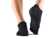 Носки для йоги ToeSox Full Toe Low Rise Grip Nightlife S (36-38.5)