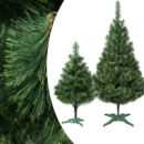 Елка сосна 1,5 метр искусственная леска пушистая, декоративная новогодняя зеленая елка