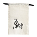 Мешок хлопковый ORGANIZE  для косметики 30х20 см Soap (светлый)