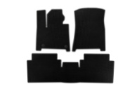 Коврики EVA (2 ряда, Черный) для Hyundai Santa Fe 5 2023- гг