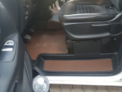 Коврики на пороги (3 шт, EVA, кирпичные) для Mercedes Vito / V W447 2014-2024 гг
