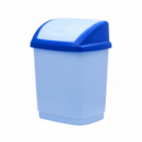 Ведро для мусора Горизонт «Домик» 9 л голубое
