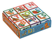 Розумні кубики у піддончику 9 штук Абетка English