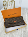 Гаманець Louis Vuitton конверт великий помаранчевий овал LUX якість у фірмовій коробці
