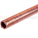 Труба мідна 1м 1/4&apos&apos (D=6mm, бухта 45м) Halcor (продаж кратний 5м)