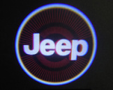 Лазерне підсвічування на дверях автомобіля з логотипом JEEP