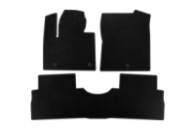 Коврики EVA (2 ряда, Черный) для Hyundai Santa Fe 4 2018-2023 гг