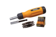 Отвертка Mastertool - реверсивная 12 ед. 1 шт.