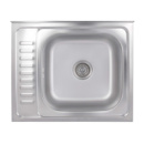 Кухонна мийка Brinex 6050-R 0,6 мм Satin (BRIN6050RSAT06)