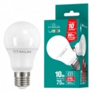 Лампа светодиодная LED TITANUM A60 10W E27 4100K 220V