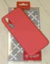 Чехол DEF для Xiaomi Mi 9 SE Nano silicone красный