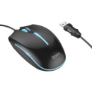 Игровая мышь Hoco GM37 с подсветкой black