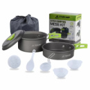 Набір посуду для кемпінгу Starcamp Cookware set 1-2 HX-CK02 black