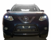 Кенгурятник WT005 Black (нерж) для Nissan X-trail T32/Rogue 2014-2021 гг