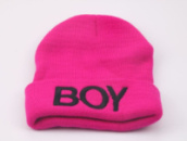 Шапка Boy малинова 3601, розмір 48-53