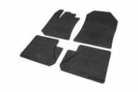 Резиновые коврики (4 шт, Polytep) для Dacia Lodgy 2012-2022 гг