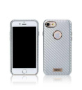 Силиконовый чехол Carbon для iPhone 7 серебро Remax 700501