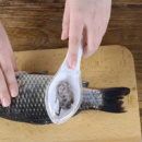Нож для чистки рыбы 10247 16х5 см белый