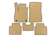 Коврики EVA (Бежевые) для Nissan Micra K14 2016- гг