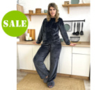 Махровий костюм з декоративними кишенями «Luci» оптом | Батал | Розпродаж моделі