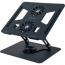 Охолоджуюча підставка для ноутбука ArmorStandart Comfort+ H31 Aluminum Graphite (ARM77740) (Код товару:42037)