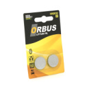 Батарейка литиевая Orbus CR2032, 2 шт в блистере, цена за блистер