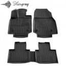 Коврики Stingray 3D (5 шт, полиуретан) для Lexus RX 2022-2024 гг