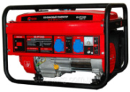 Генератор бензиновий Edon PT-3300 : 3,0/3,3 кВт - однофазний, ручний запуск, бензогенератор