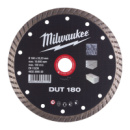 Диск алмазний MILWAUKEE DUT 180, діаметр 180мм (керамічна плитка/чистий різ)