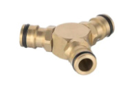 Тройник латунный для коннектора Intertool-Storm 1/2« × 1/2» × 1/2« (GE-1203)