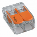 Клеммник 221-102, 2 контакта