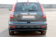 Задняя дуга AK008 Черная (нерж. сталь) для Honda CRV 2007-2011 гг