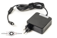 Блок живлення для ноутбуків PowerPlant TOSHIBA 220 V, 19 V 60 W 3.16 A (6.3*3.0) wall mount