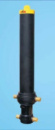 Гидроцилиндр 5-ти штоковый, фронтальный с внешним кожухом Hyva (FC169-5-5780-00А-К0343)