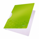 Папка з кліпом Leitz WOW ColorClip, A4 PP, колір «зелений металік», арт.41850064
