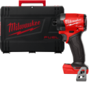 Шуруповерт ударний акумуляторний безщітковий 1/4« HEX MILWAUKEE, M18 FID3-0X, 226Нм (каркас, кліпса для ременя, тримач для біт,
