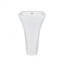 Раковина для підлоги моноблок Qtap Crow 445x420x840 White QT0511G315WN