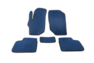 Коврики EVA (синие) для Citroen C-Elysee 2012-2024 гг
