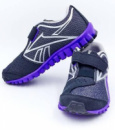 Кроссовки детские спортивные REEBOK REALFLEX  OPTIMAL J96924 черный-фиолетовый