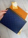 Клатч Louis Vuitton Pochette Voyage MM Monogram Pacific Blue/Red