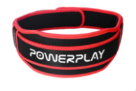 Пояс для важкої атлетики PowerPlay 5545 неопреновий Чорно-Червоний L